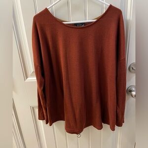 Blu Pepper Terracotta Knit Top